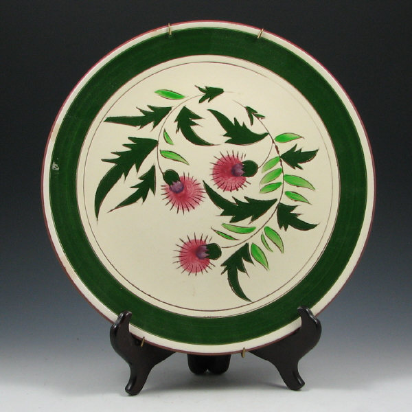 Appraisal: Stangl Floral Wall Plate - Excellent Stangl floral wall plate