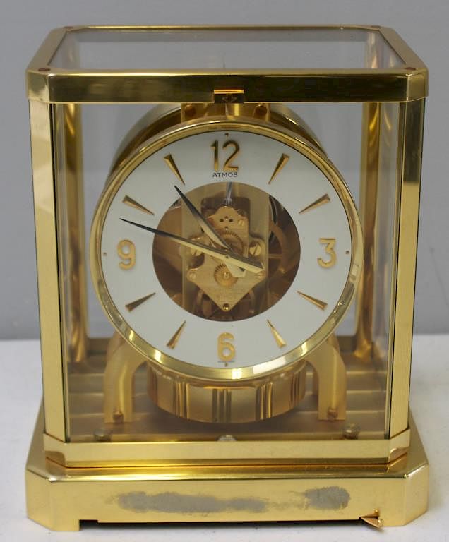 Appraisal: Le Coultre Atmos Clock Serial From a Larchmont estate -