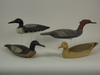 Appraisal: DECOYS - Lot of four circa includes pair of folk