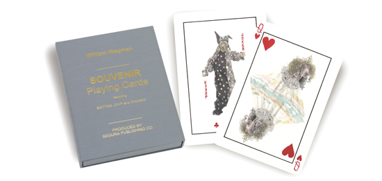 Appraisal: WEGMAN WILLIAM Souvenir Playing Cards featuring Battina Chip and Chundo