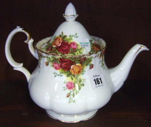 Appraisal: A Royal Albert six piece tea service decorated in the