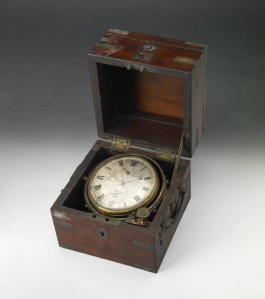 Appraisal: A Victorian two day marine chronometer Litherland Davies amp Co