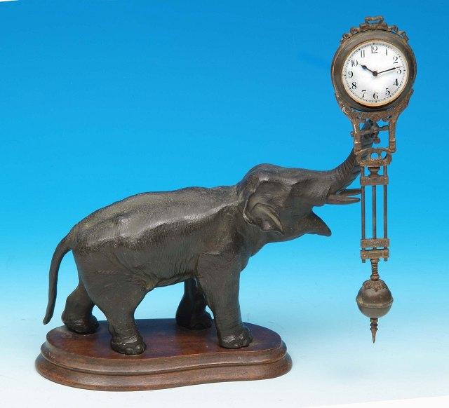 Appraisal: An early th Century novelty time piece in the form