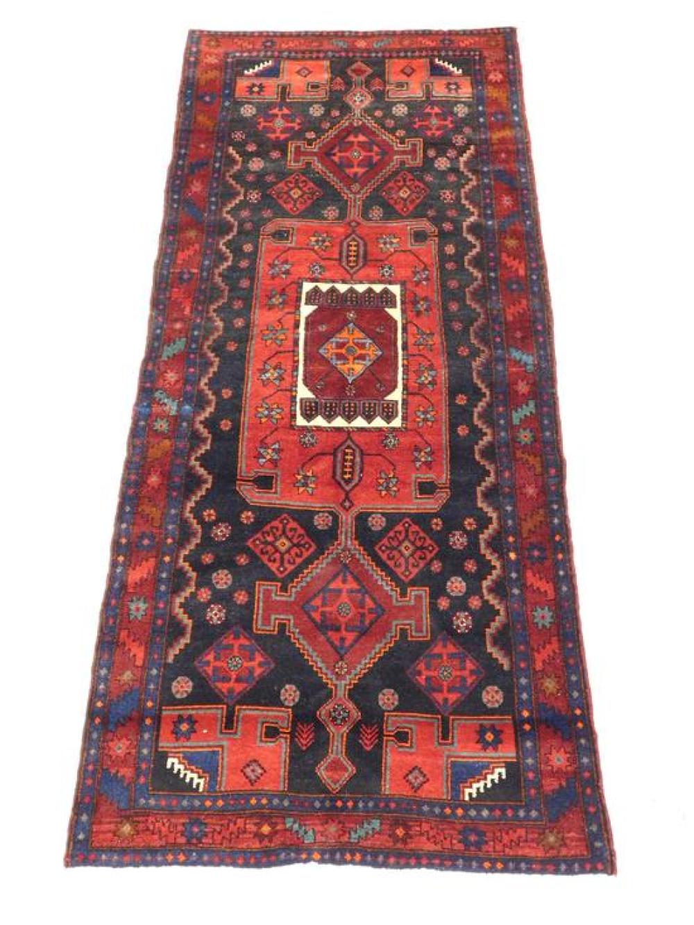 Appraisal: RUG Semi-Antique NW Persian ' x ' deep blue field