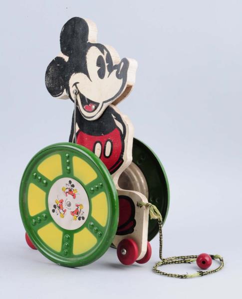 Appraisal: Walt Disney Mickey Mouse Bell Toy Not marked but probably