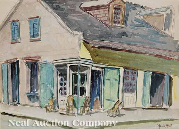 Appraisal: Marie Atkinson Hull American Mississippi - Probably Corner of Orleans