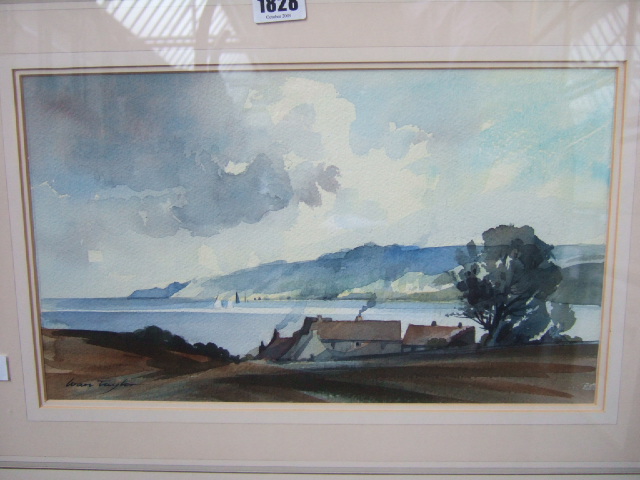 Appraisal: A group of four watercolours including a landscape by Ivan