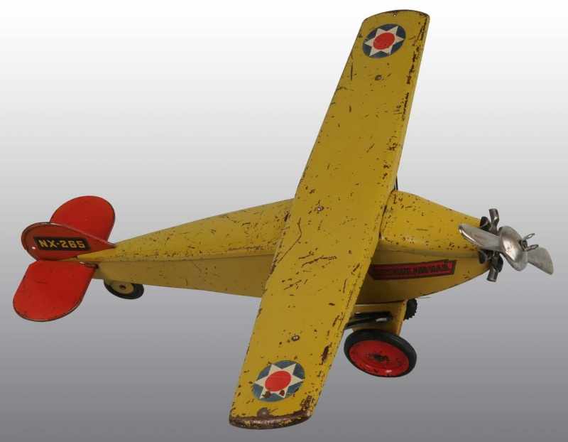 Appraisal: Pressed Steel Keystone Air Mail Plane Toy Description American Keystone