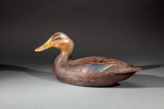 Appraisal: Early Black Duck The Ward Brothers Lemuel T - and