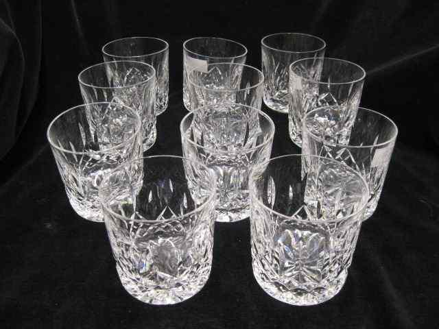 Appraisal: Waterford Crystal ''Lismore'' Old FashionGlasses '' tall signed excellent