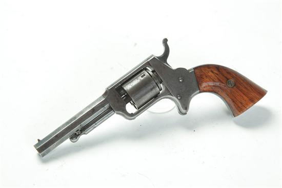 Appraisal: BLISS POCKET REVOLVER Octagonal fimfire caliber '' barrel marked ''F