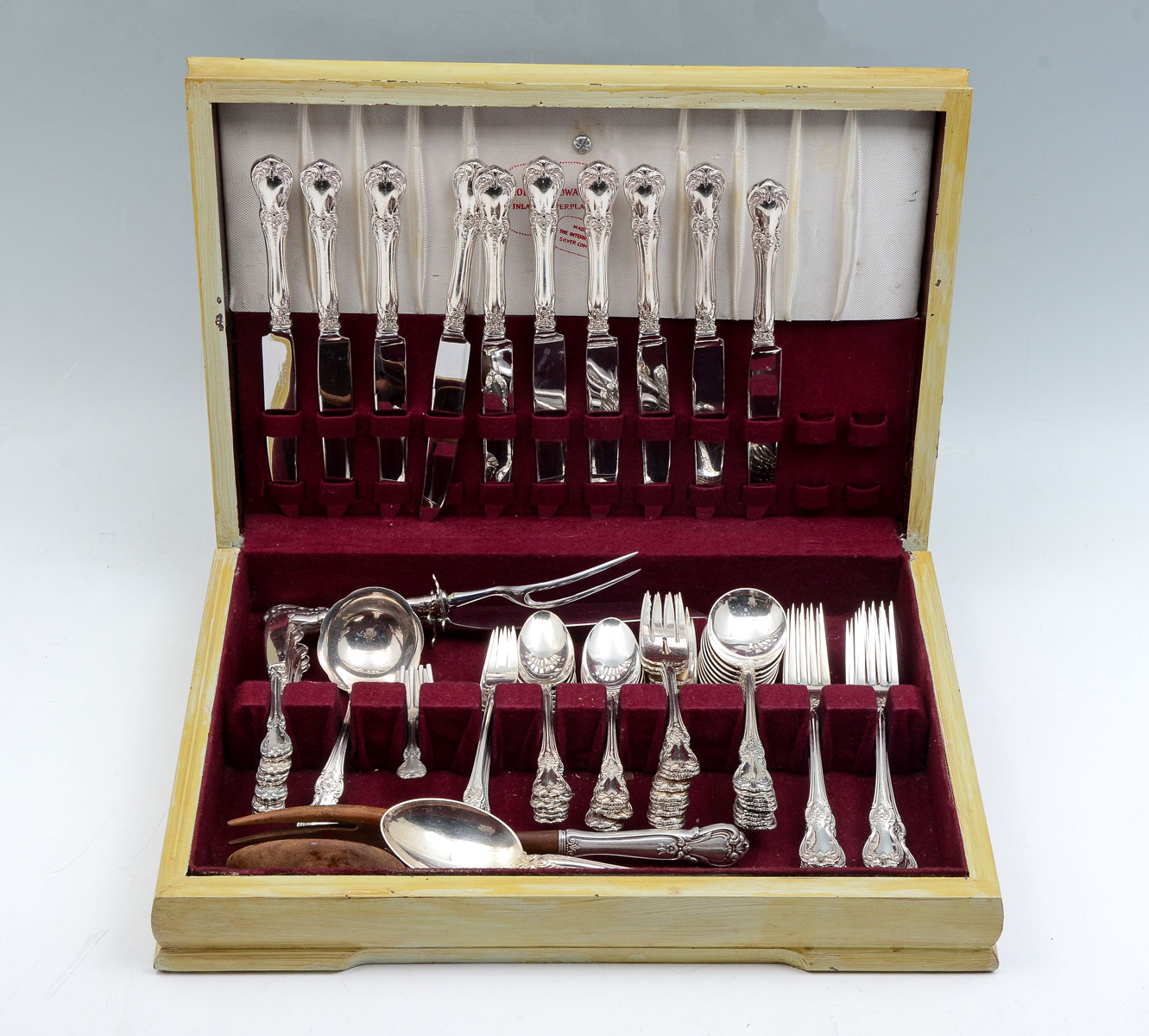 Appraisal: PC TOWLE ''OLD MASTER'' STERLING FLATWARE Approx Troy ounces Comprising