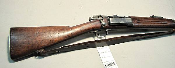 Appraisal: A U S Model Krag-Jorgensen bolt action rifle Serial no