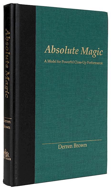 Appraisal: Absolute Magic Brown Derren Absolute Magic Humble H R Magic