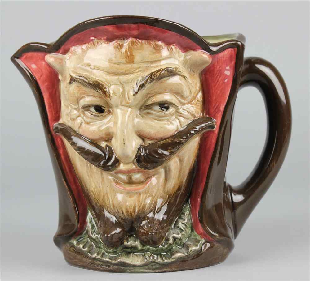 Appraisal: ROYAL DOULTON 'MEPHISTOPHELES' CHARACTER JUG Royal Doulton mark with A