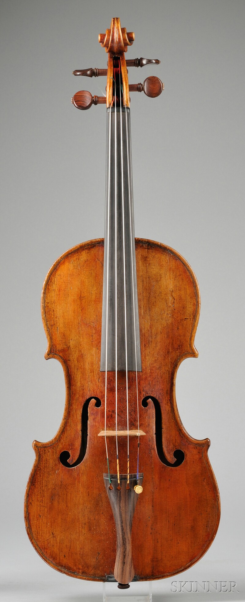 Appraisal: Composite Violin c Possibly Italian labeled OBICI length of back