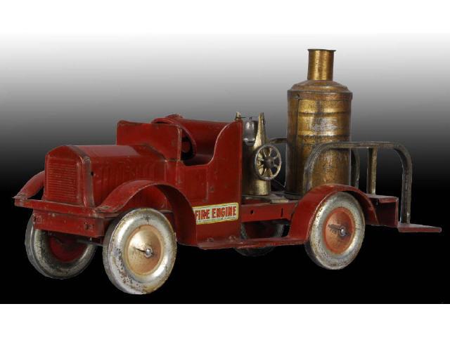 Appraisal: Pressed Steel Oh Boy Fire Boiler Pumper Description Circa All