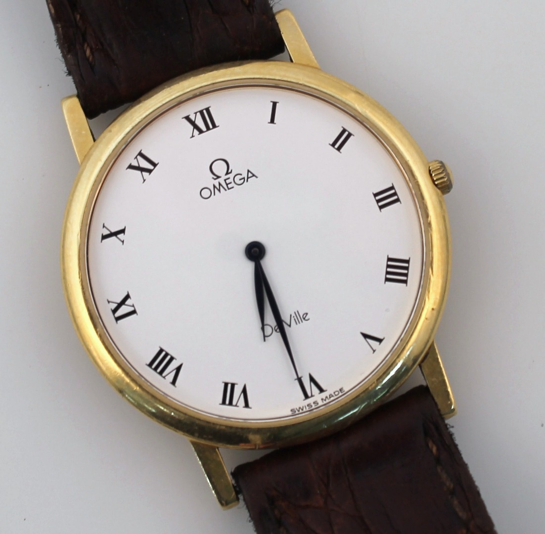 Appraisal: A gentleman's Omega De Ville wristwatch the cm dia dial