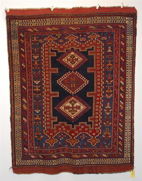 Appraisal: AFSHAR RUG Persia circa feet inches x feet inches