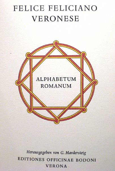 Appraisal: Art Illustration amp Fine Press Feliciano Felice Alphabetum romanum Verona