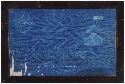 Appraisal: South Carolina Plantation cyanotype A Plan of Marysville sic the