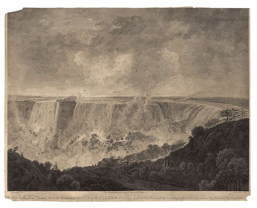 Appraisal: NIAGARA Byrne William after Lt Pierie View of the Cataract