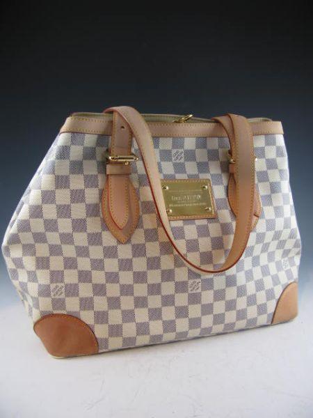 Appraisal: Louis Vuitton Damier Azure Berkeley with double medium belted shoulder