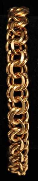 Appraisal: K Y Gold Bracelet Description mm wide Weight dwt Condition