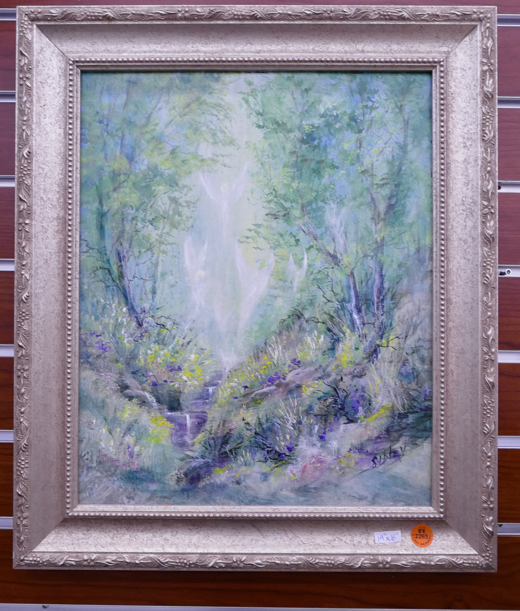 Appraisal: Charles Sibley - Virginia Fantasy Landscape Oil Painting Framed- x