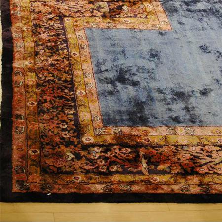 Appraisal: Indian Silk Carpet Estimate -