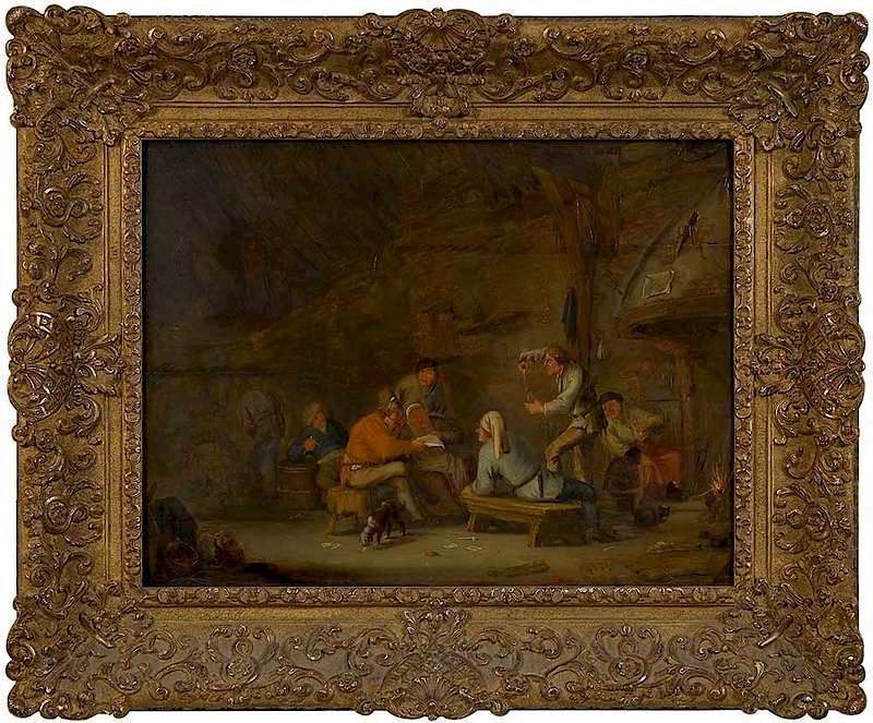 Appraisal: Follower of Adriaen and Isaack van Ostade Dutch th century