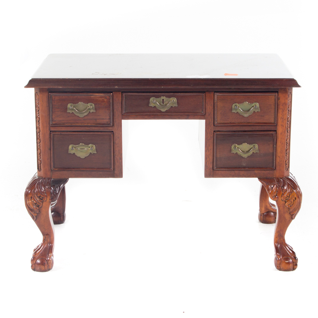 Appraisal: Miniature kneehole desk