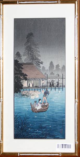 Appraisal: Property from the Collection of Edythe May Polster Two woodblock