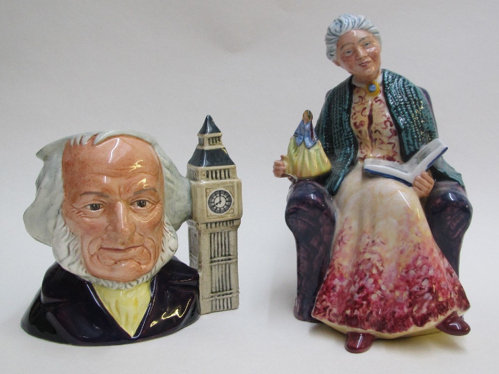 Appraisal: A Royal Doulton figure 'Prized Possessions' HN cm high and