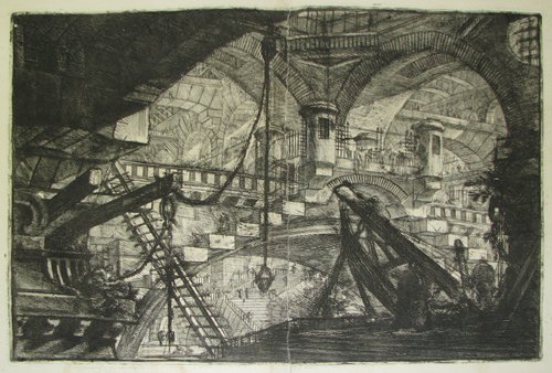 Appraisal: Artist Piranesi Giovanni Battista - Title Carceri XI from the