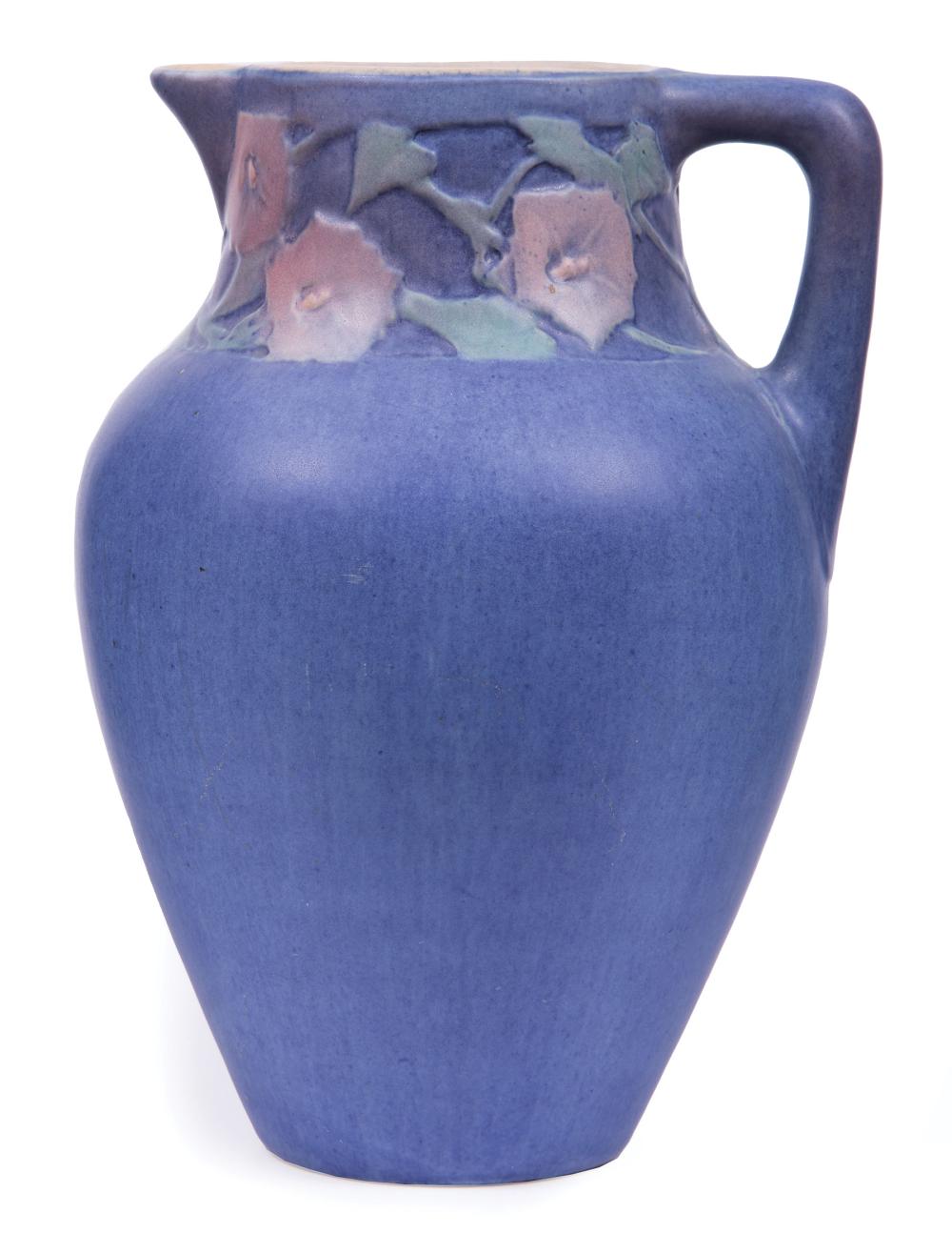 Appraisal: Newcomb College Art Pottery Pitcher decorated by Sadie Irvine with