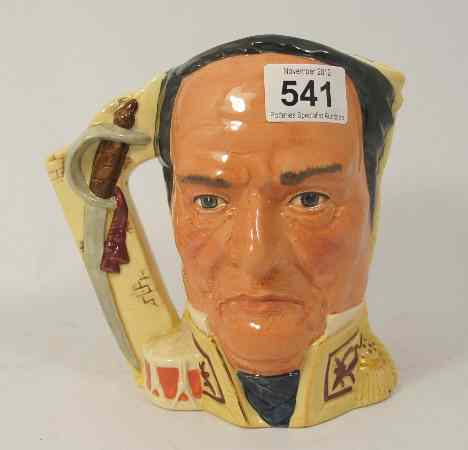 Appraisal: Royal Doulton Large Double Headed Character Jug The Battle of