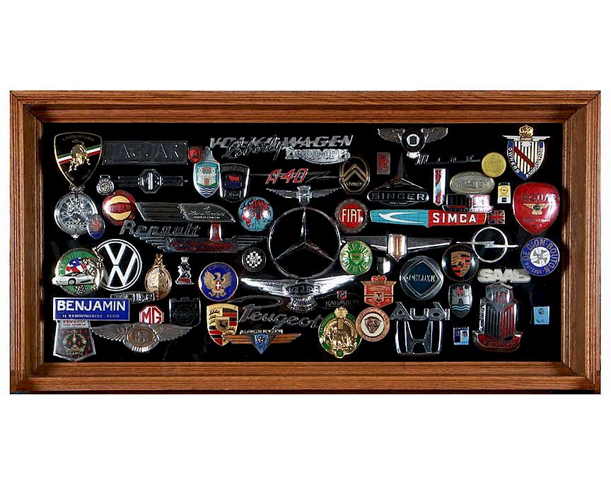 Appraisal: Collection of Automobile Badges and Emblems A group of various