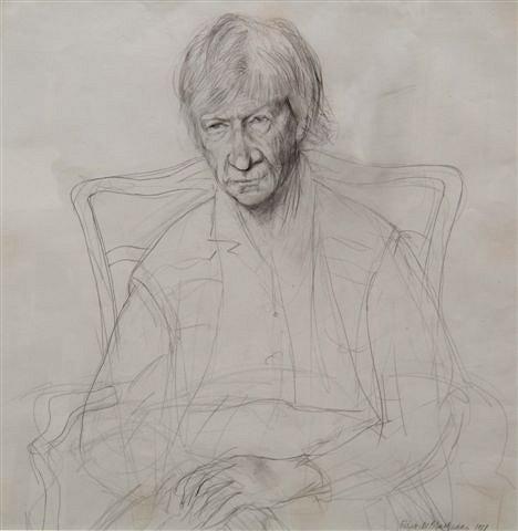 Appraisal: ELIZABETH BLACKADDER b - 'Naomi Mitchison' a study for the