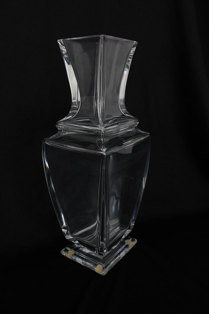 Appraisal: Baccarat Crystal Vase Baccarat Crystal Vase Marked on bottom Height