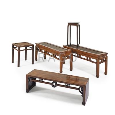 Appraisal: ASIAN STYLE TABLES Condition Report