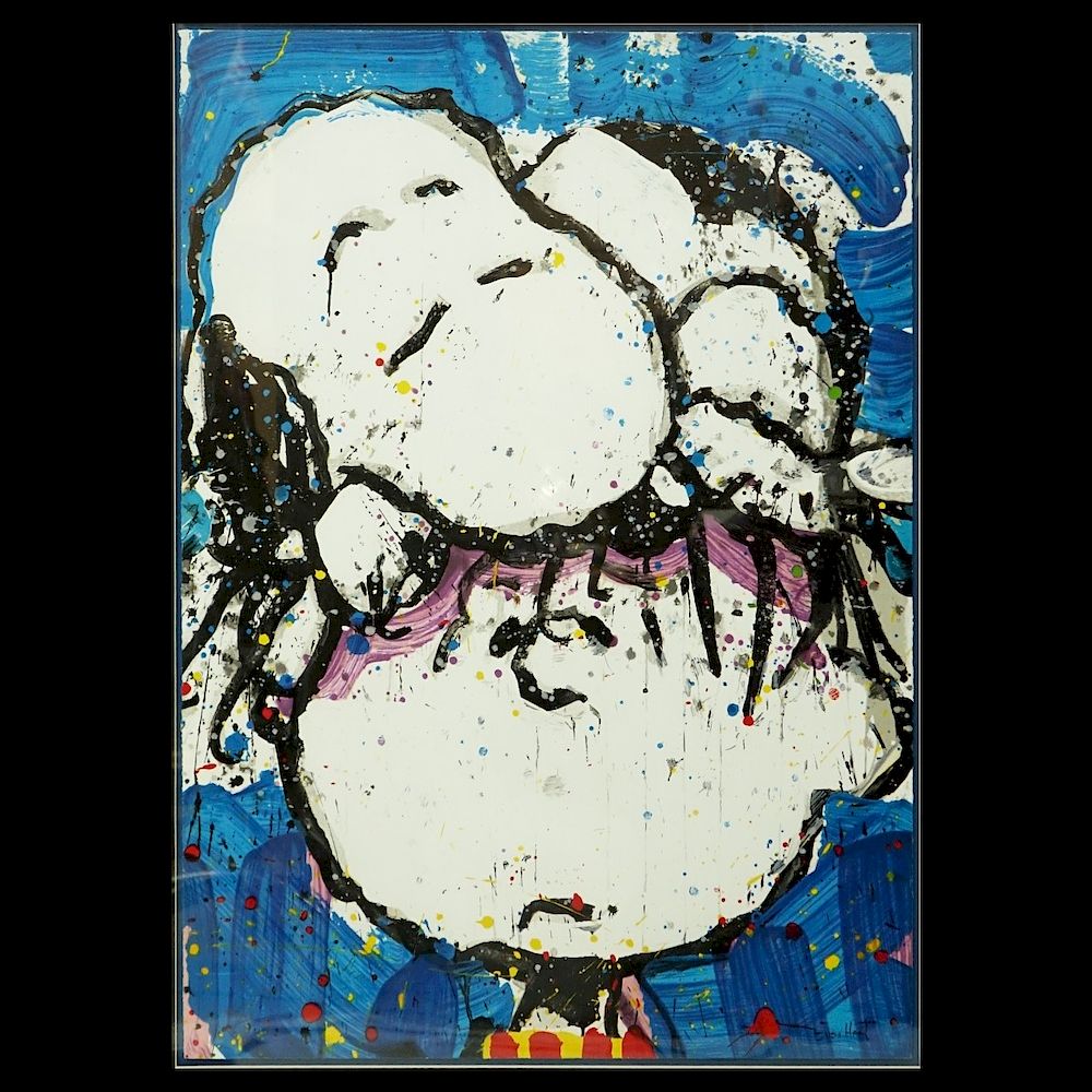 Appraisal: Tom Everhart American born Tom Everhart American born Lithograph in