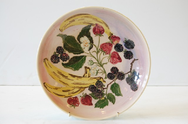 Appraisal: MARTIN BOYD HAND PAINTED DISH