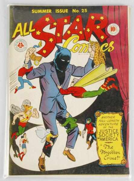 Appraisal: All Star Comics Comic Book No This comic has light