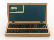 Appraisal: A Hans Teppich travelling chess set the wooden case opens