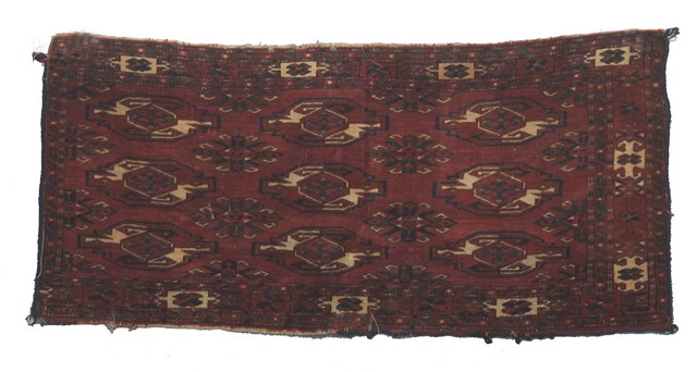 Appraisal: A KIZIL AYAK TORBA OR WALL BAG early th Century