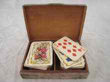 Appraisal: A silver card box or cigarette box hallmarked London approx