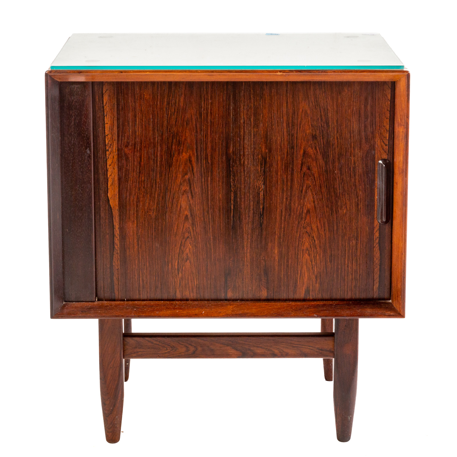 Appraisal: FALSTER DANISH MODERN ROSEWOOD NIGHT STAND Mid-century rosewood nightstand with