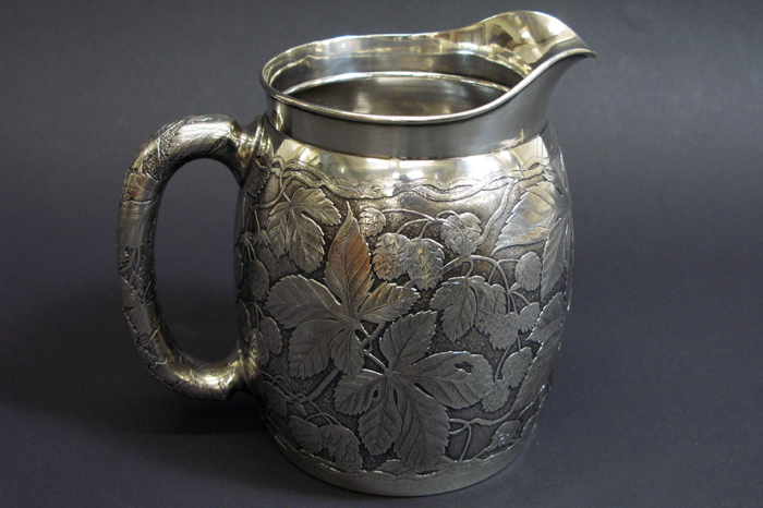 Appraisal: AMERICAN STERLING SILVER WATER PITCHER by The Gorham Company troy