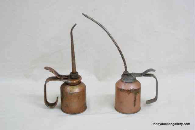 Appraisal: Vintage pt Oil Can - OilersThis is for a pair